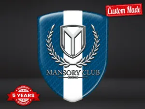 Mansory Logo Tous Modèles Qualité Pro Personnalisable